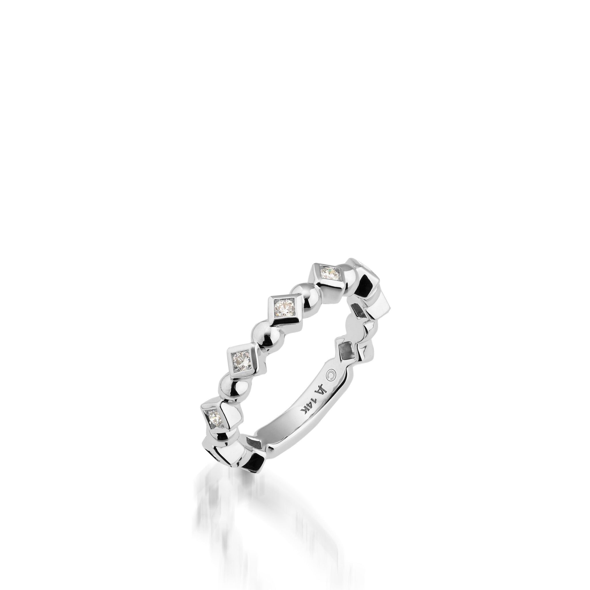 Paloma Confetti Diamond Stack Ring