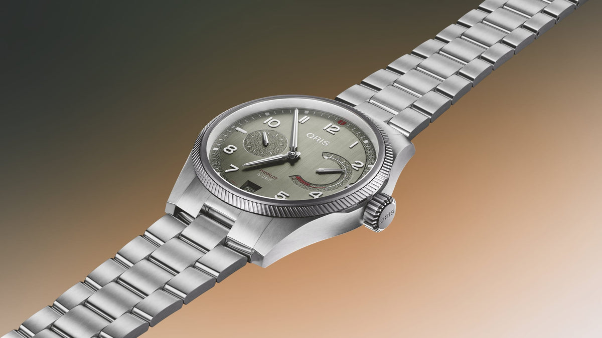 Oris ProPilot Calibre 111 Hand Winding Watch 01 111 7808 4167-07 8 20 04LC