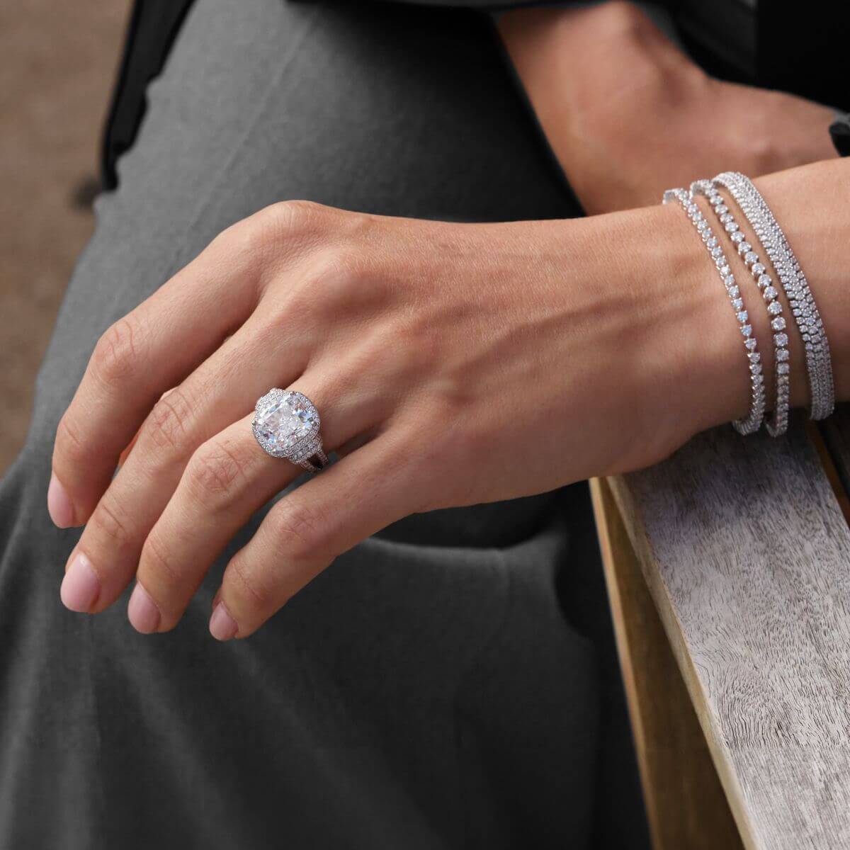 Theodora Elite White Gold Diamond Ring