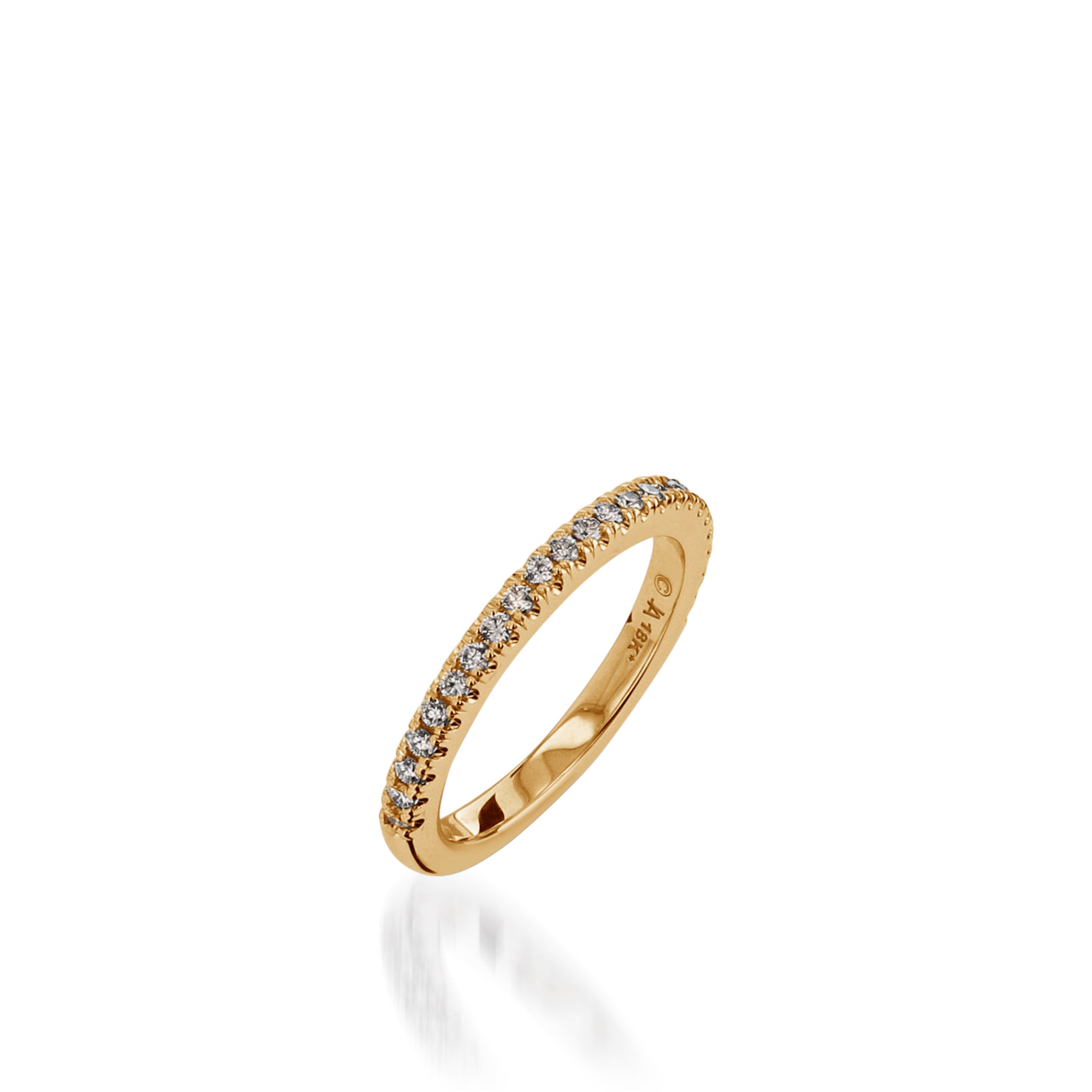 Dynasty Yellow Gold Engagement Ring