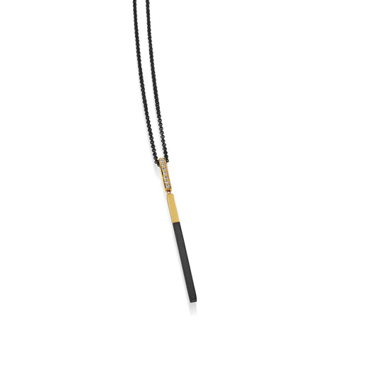 Duplex Pave Diamond Pendant