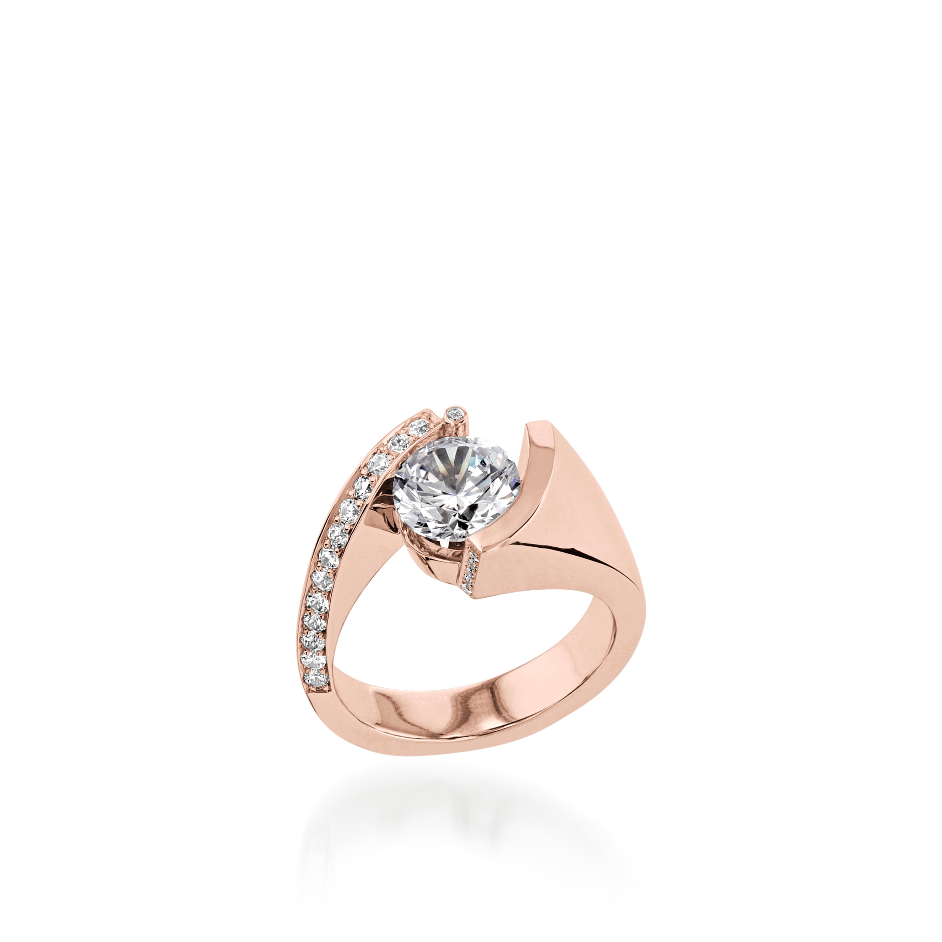 Embrace Yellow Gold Engagement Ring