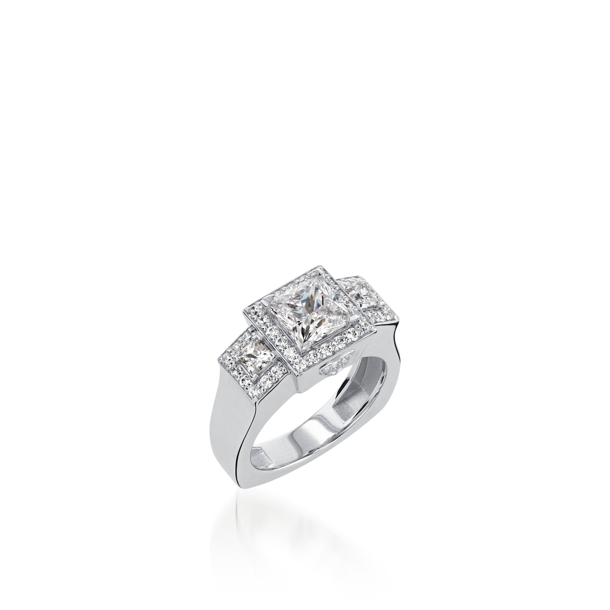 Vienna Yellow Gold Engagement Ring