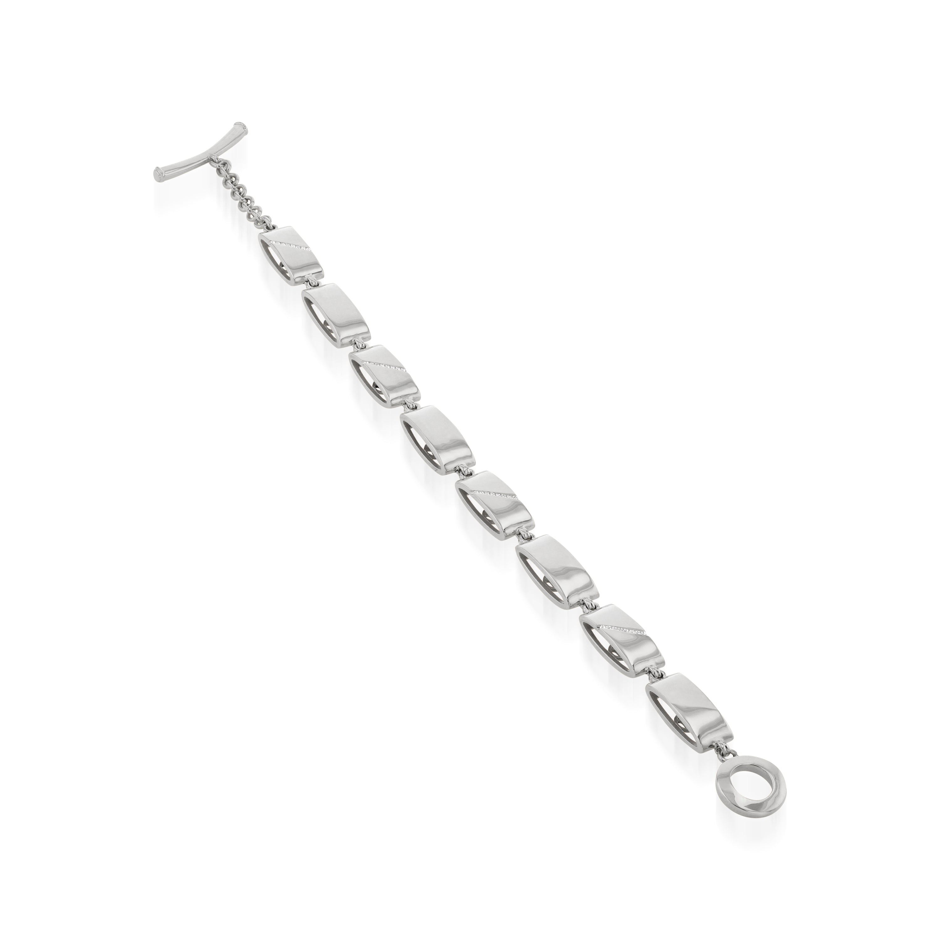 Havana Diamond Link Bracelet