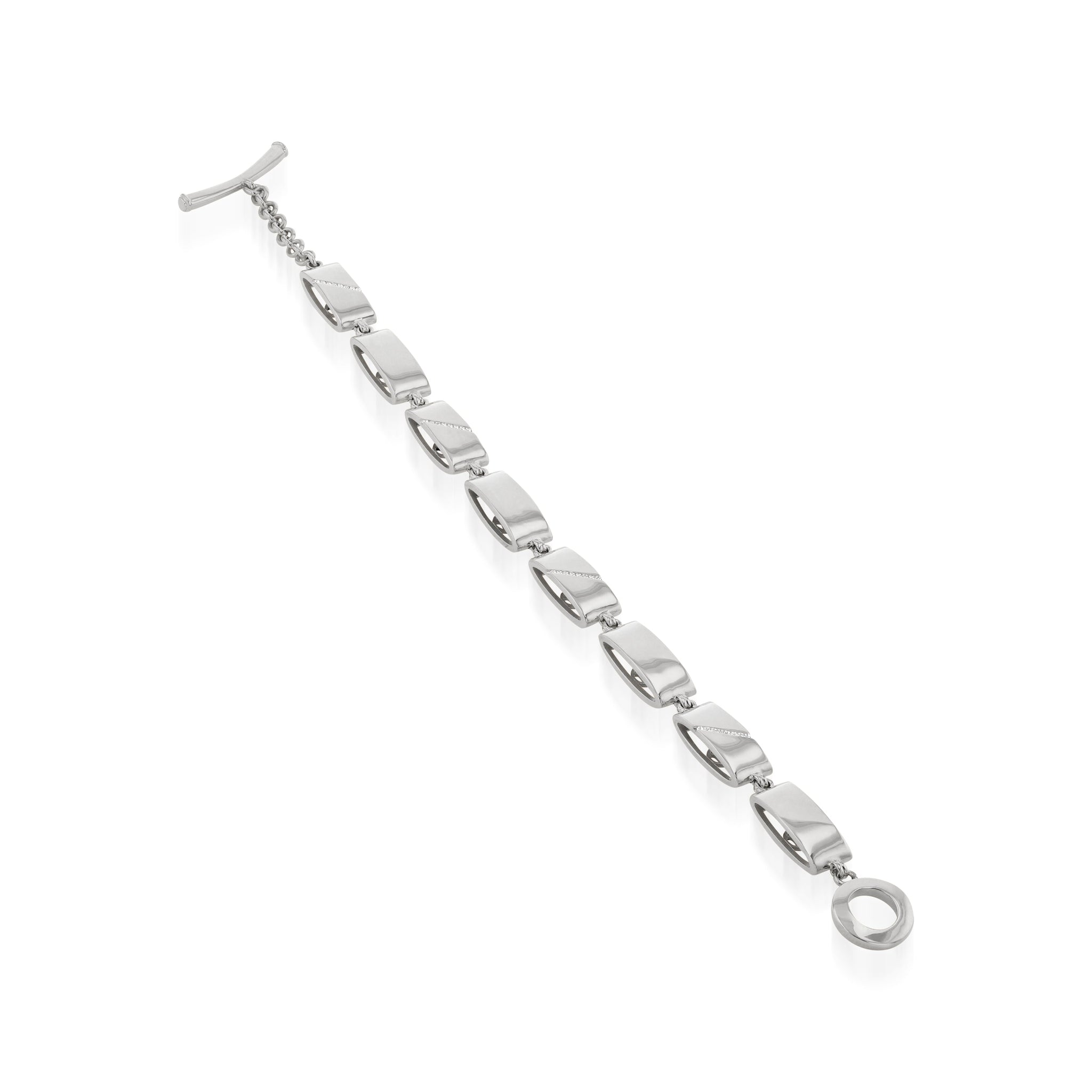 Havana Diamond Link Bracelet