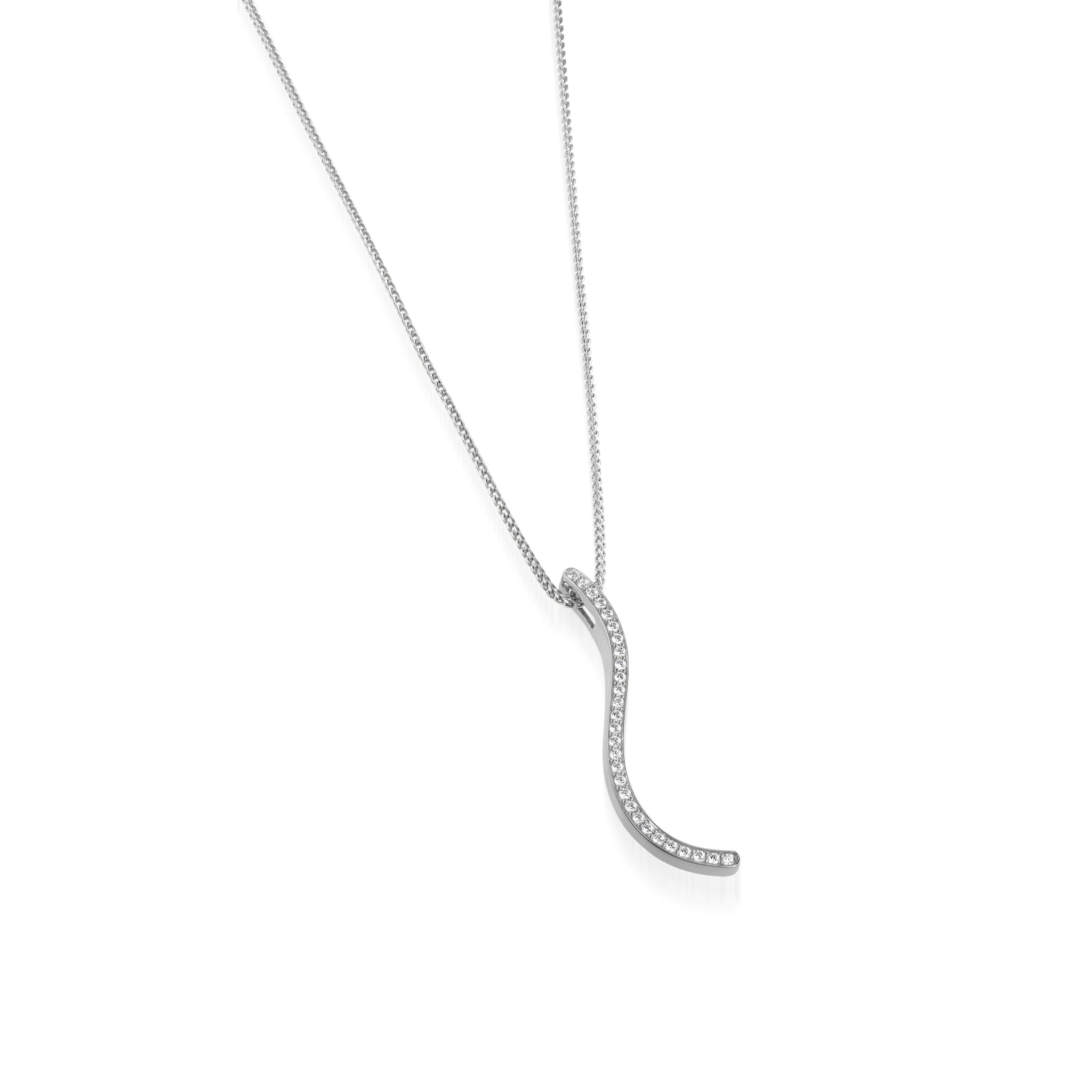 Bellagio  Petite Pave Pendant Necklace