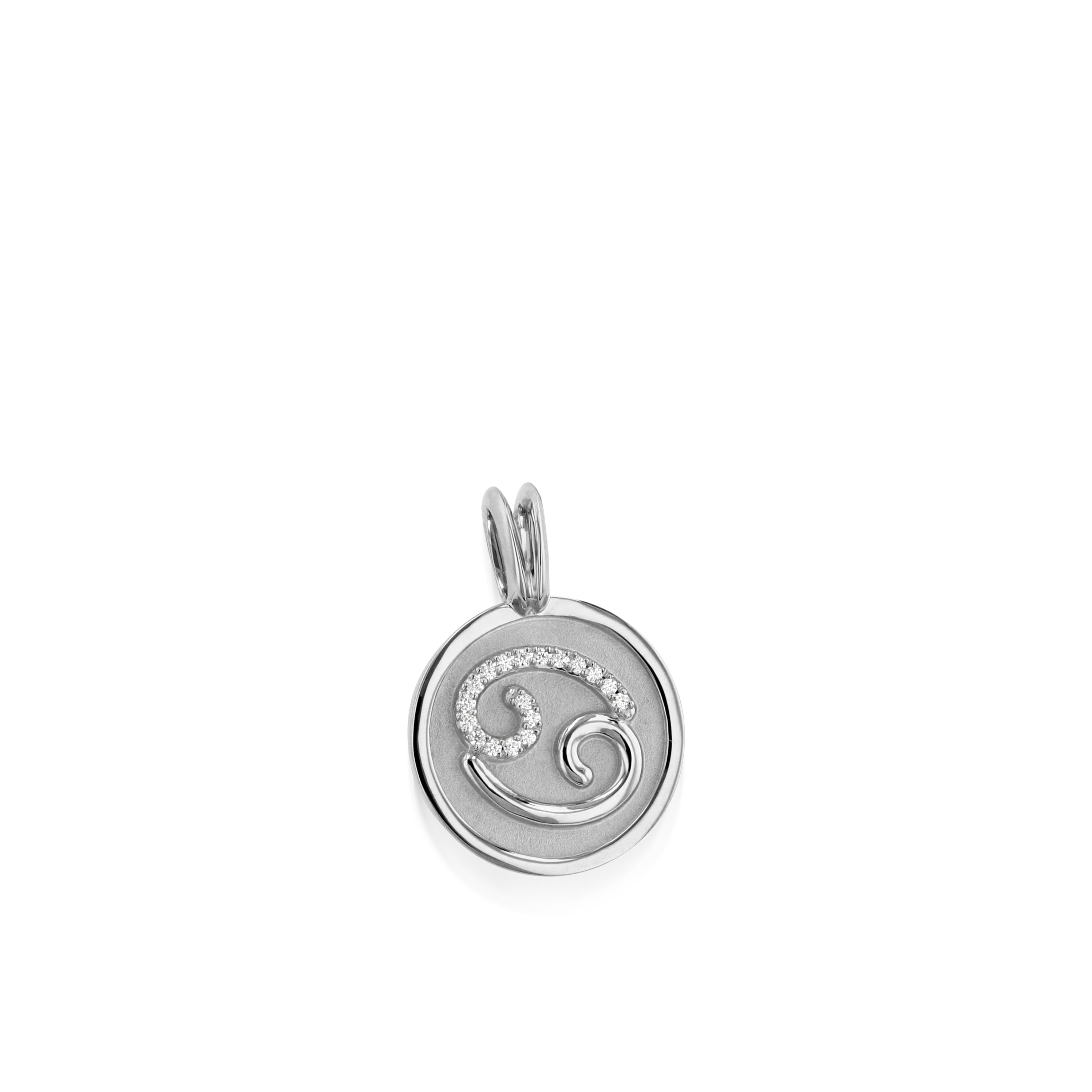 Cancer Zodiac Medallion Pendant