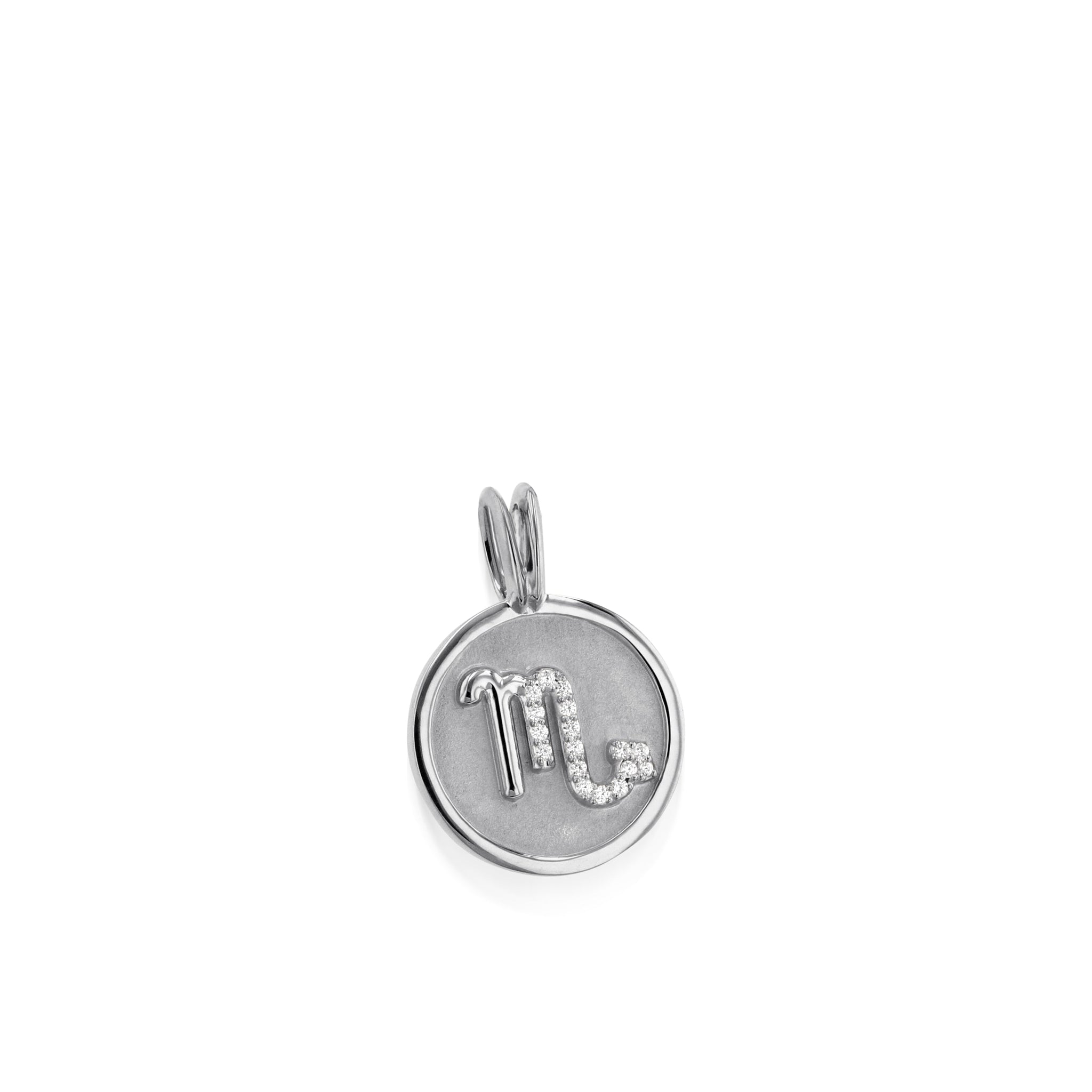 Scorpio Zodiac Medallion Pendant