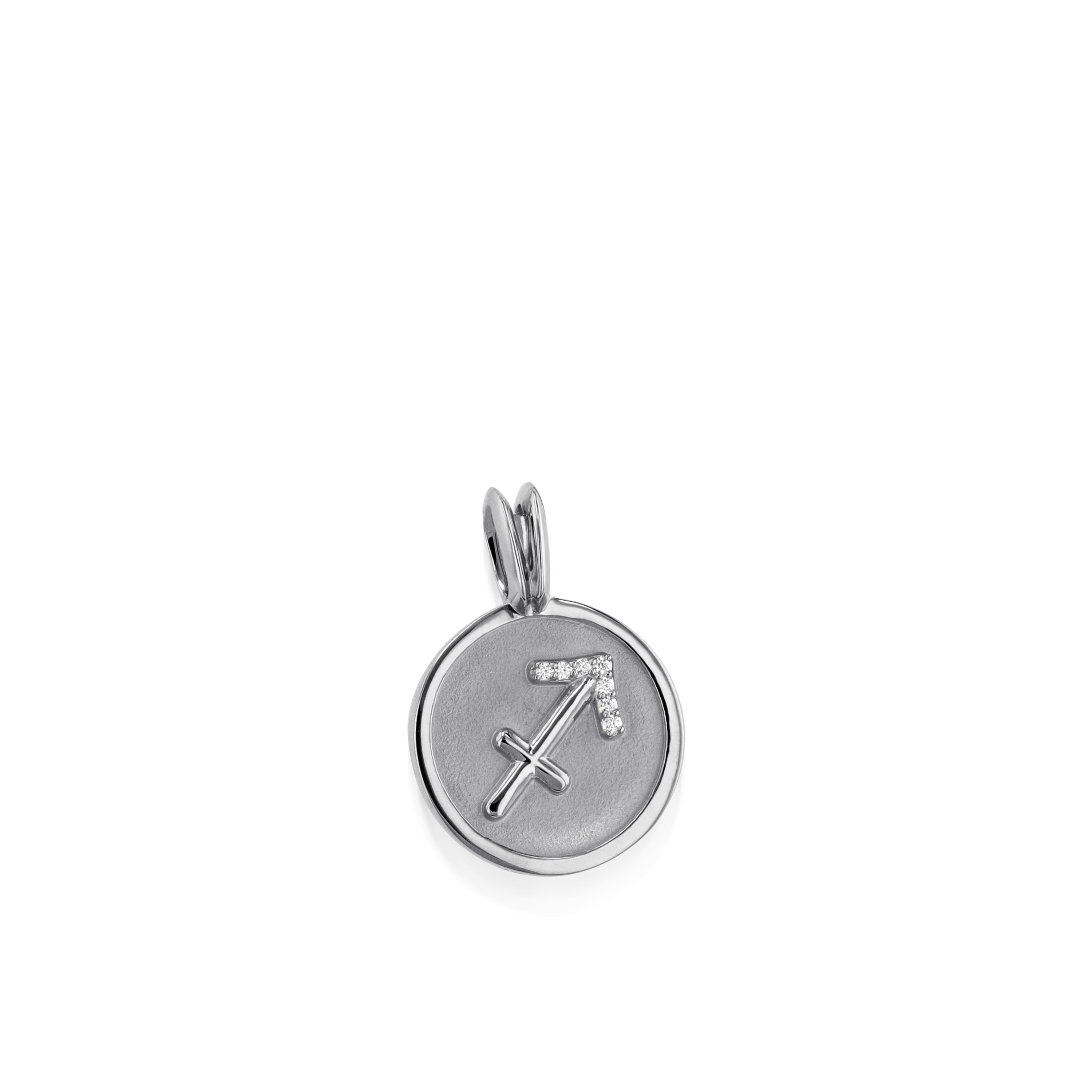 Sagittarius Zodiac Medallion Pendant