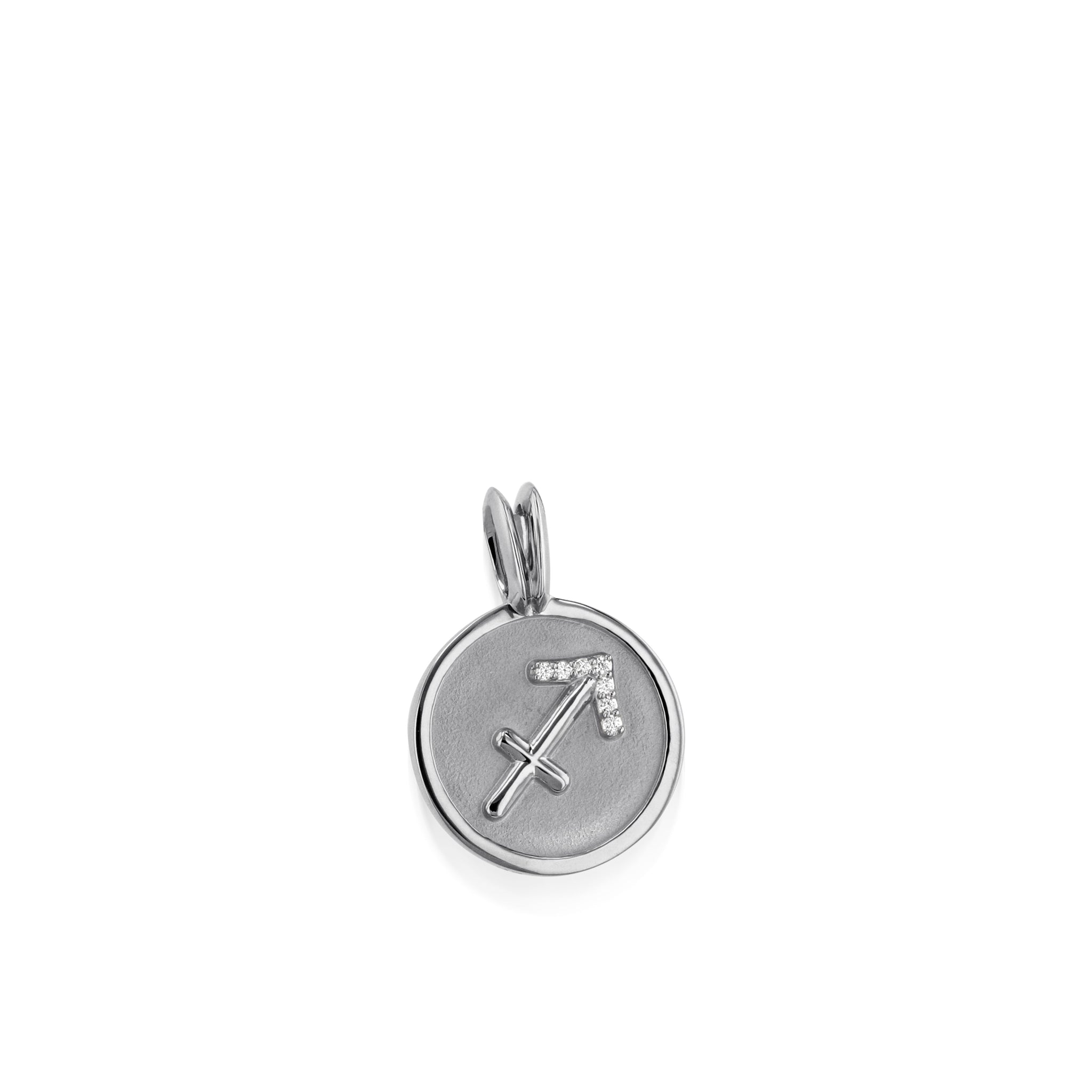 Sagittarius Zodiac Medallion Pendant