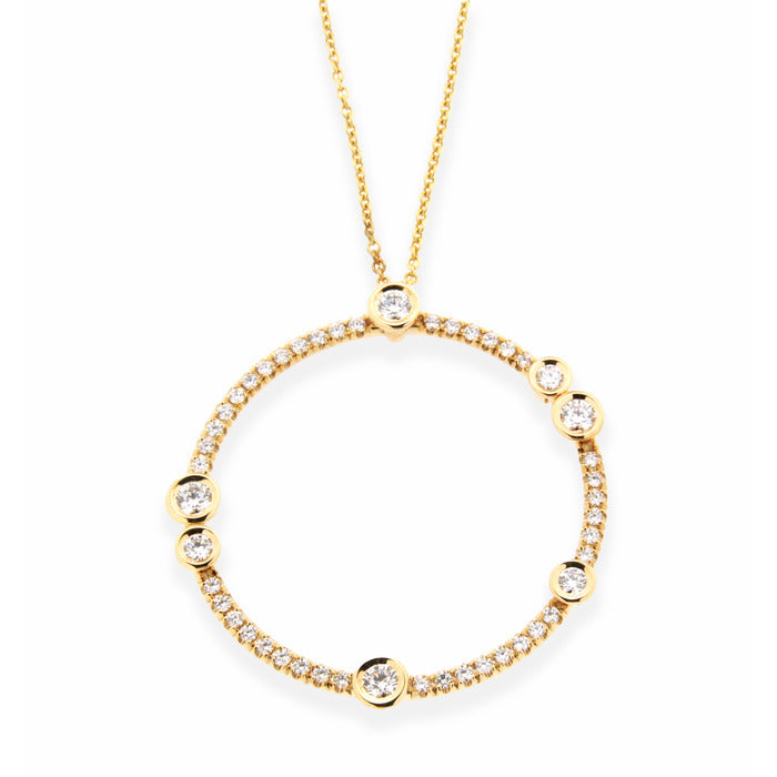 Hulchi Belluni Diamond Pendants 61242-YW