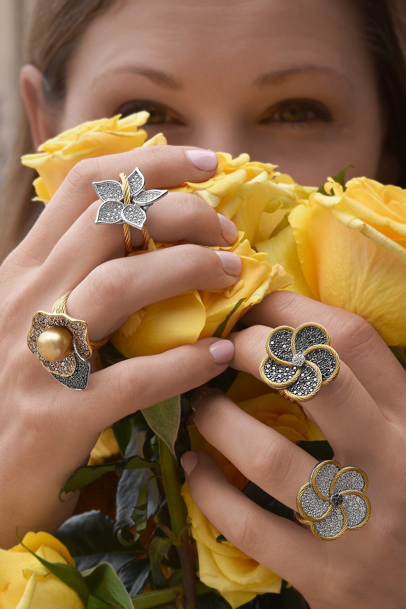 Alor Vine Flower Ring