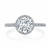 Simply Tacori Round Bloom Engagement Ring 2677RD8