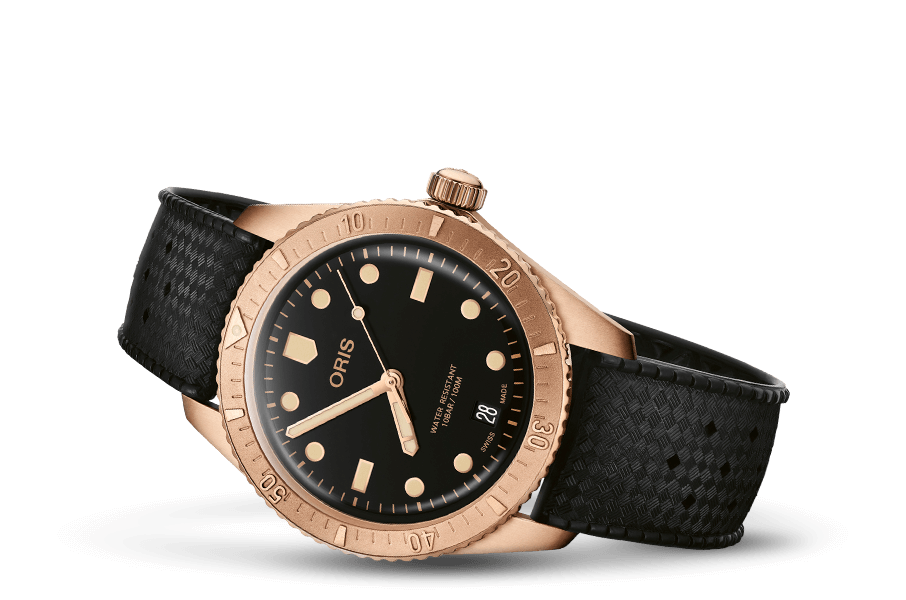 Oris Divers Sixty‑Five Date Automatic Watch 01 733 7771 3154-07 4 19 18BR