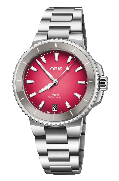 Oris Aquis Date Taste of Summer Automatic Watch 01 733 7792 4158-07 8 19 05P