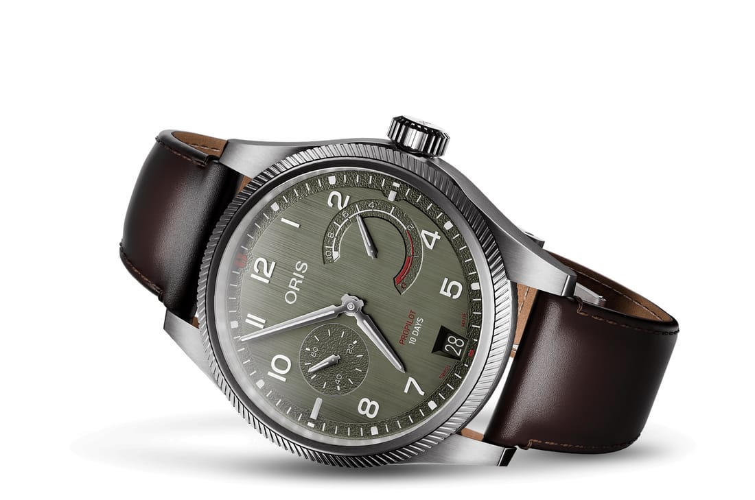 Oris ProPilot Calibre 111 Hand Winding Watch 01 111 7808 4167-07 6 20 19LC