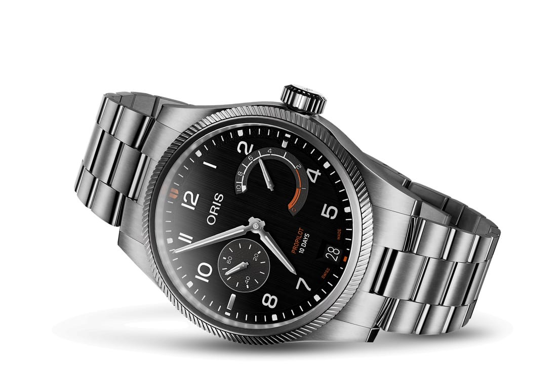 Oris ProPilot Calibre 111 Hand Winding Watch 01 111 7808 4164-07 8 20 04LC