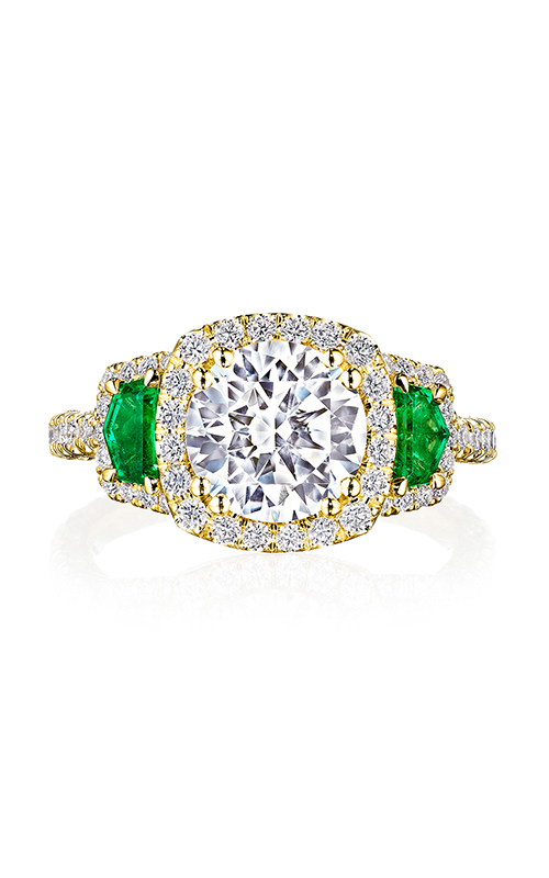 Tacori Petite Crescent RoyalT Engagement Ring HT2679CU8EMY