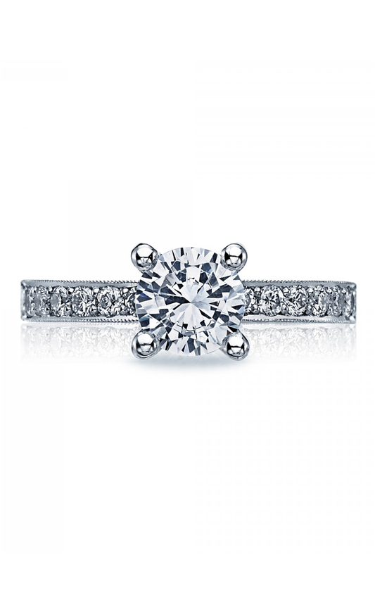 Tacori Sculpted Crescent Engagement Ring 41-25RD65