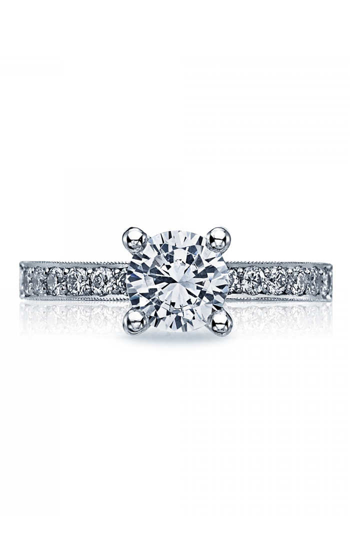Tacori Sculpted Crescent Engagement Ring 41-25RD65