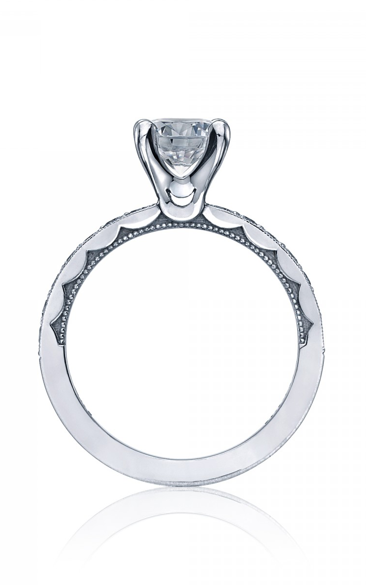 Tacori Sculpted Crescent Engagement Ring 41-25RD65