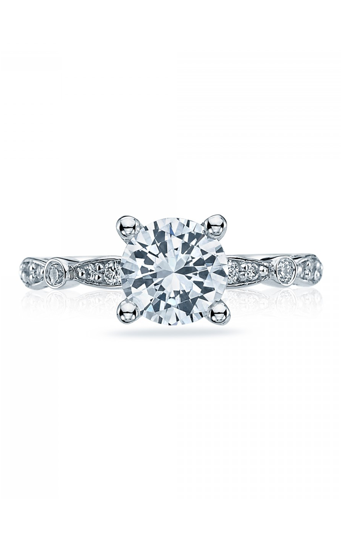 Tacori Sculpted Crescent Engagement Ring 47-2RD7
