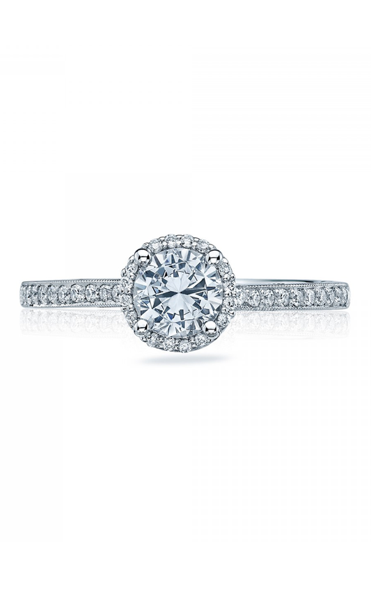 Tacori Sculpted Crescent Engagement Ring 49RDP55