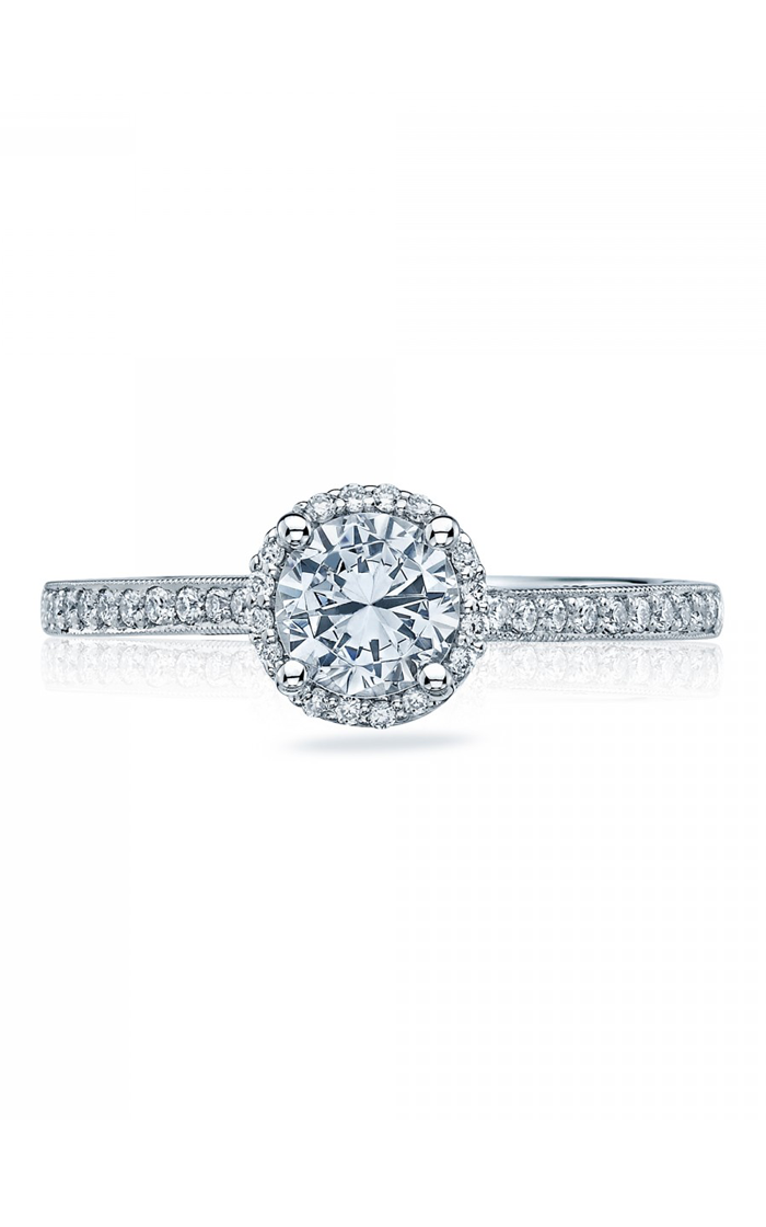 Tacori Sculpted Crescent Engagement Ring 49RDP55