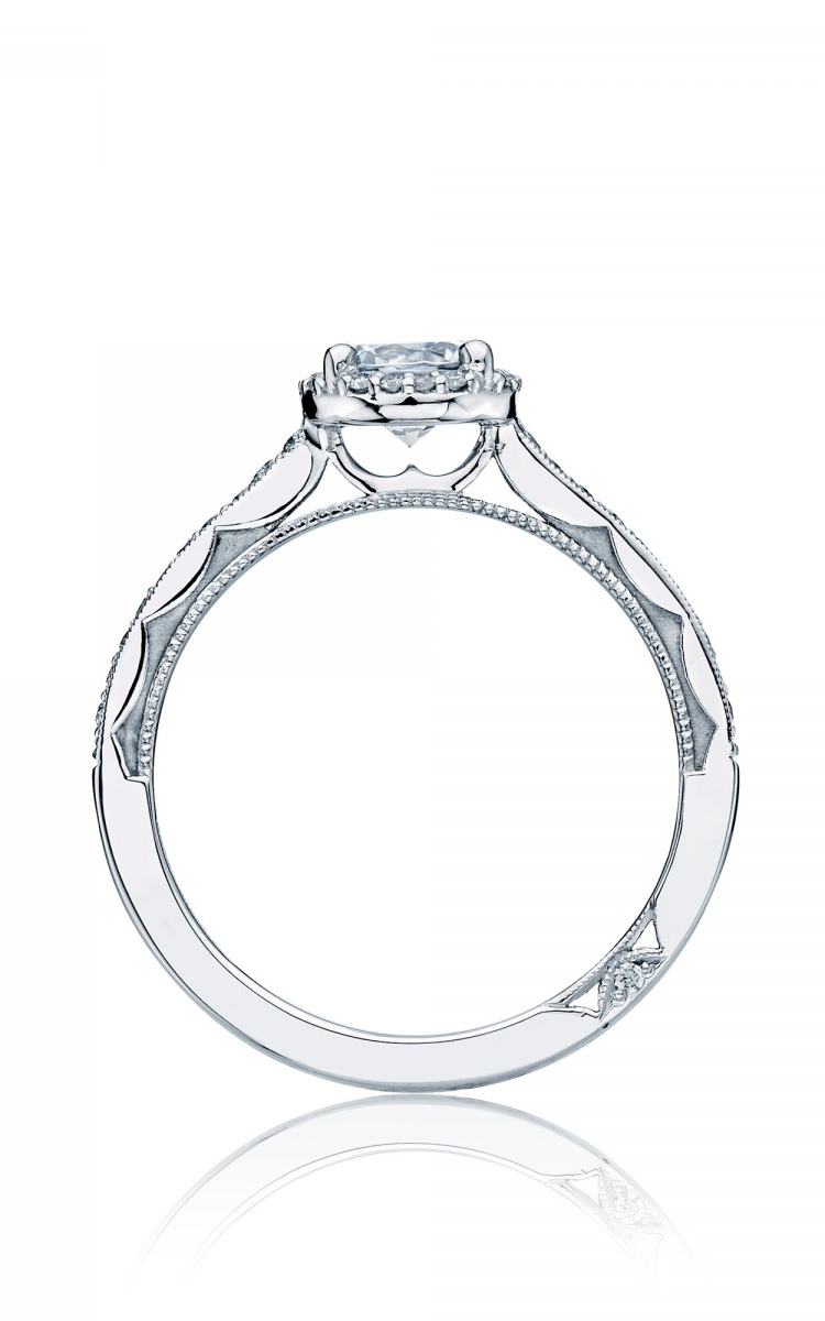 Tacori Sculpted Crescent Engagement Ring 49RDP55