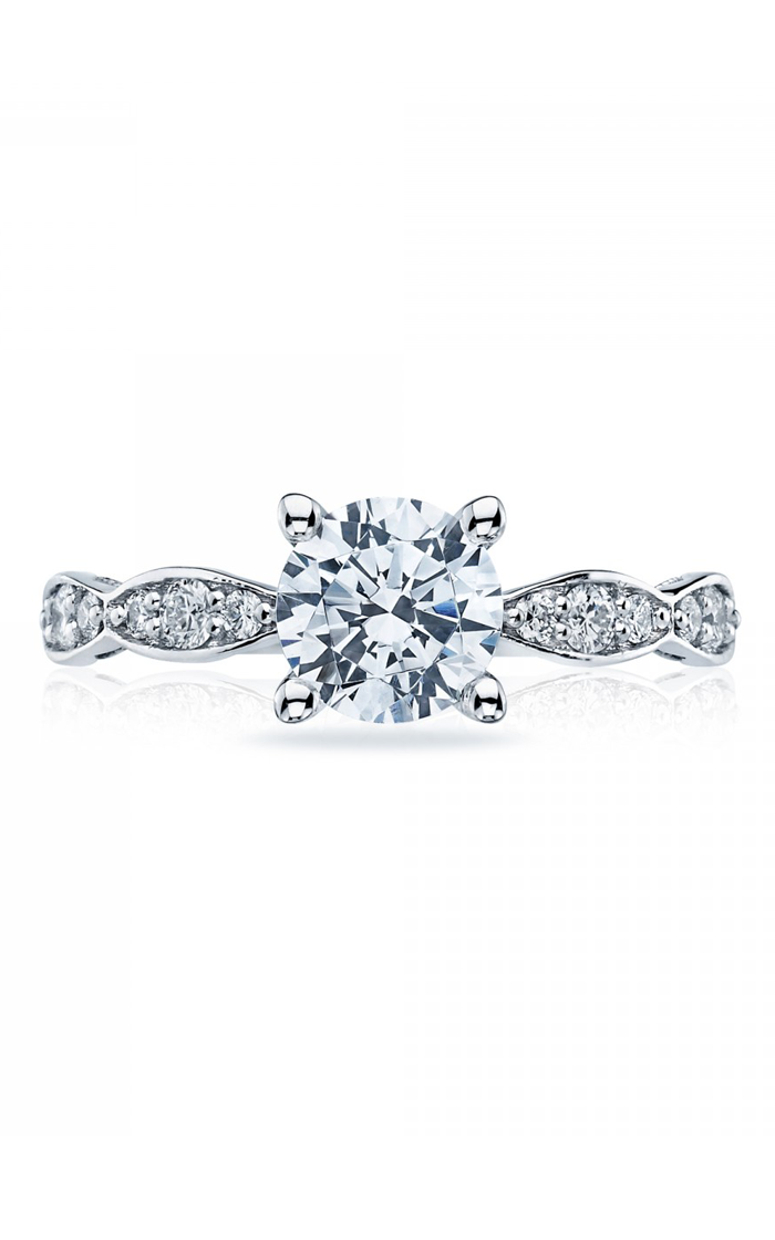 Tacori Sculpted Crescent Engagement Ring 46-25RD65