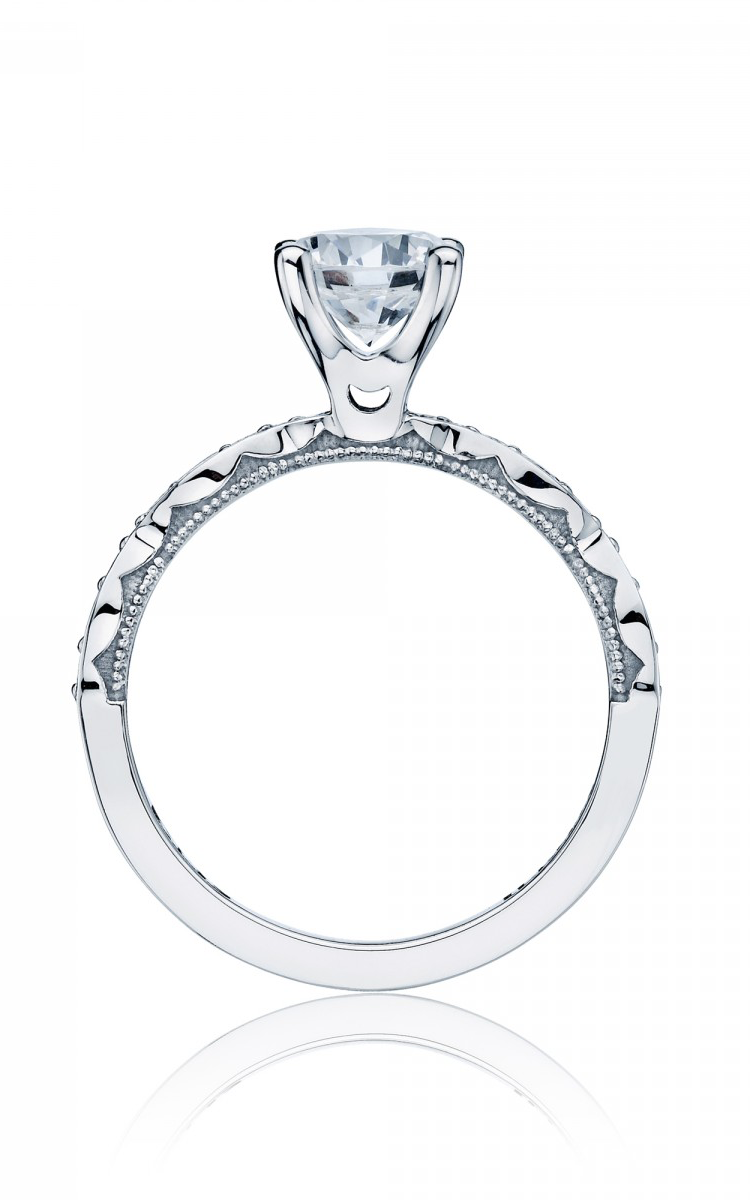 Tacori Sculpted Crescent Engagement Ring 46-25RD65