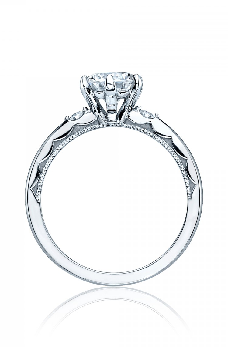 Tacori Sculpted Crescent Engagement Ring 56-2RD65