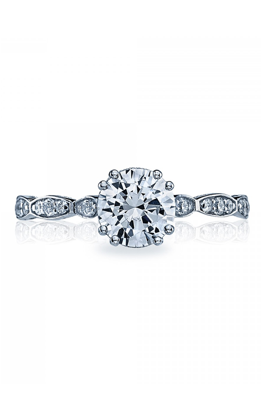 Tacori Sculpted Crescent Engagement Ring 57-2RD65