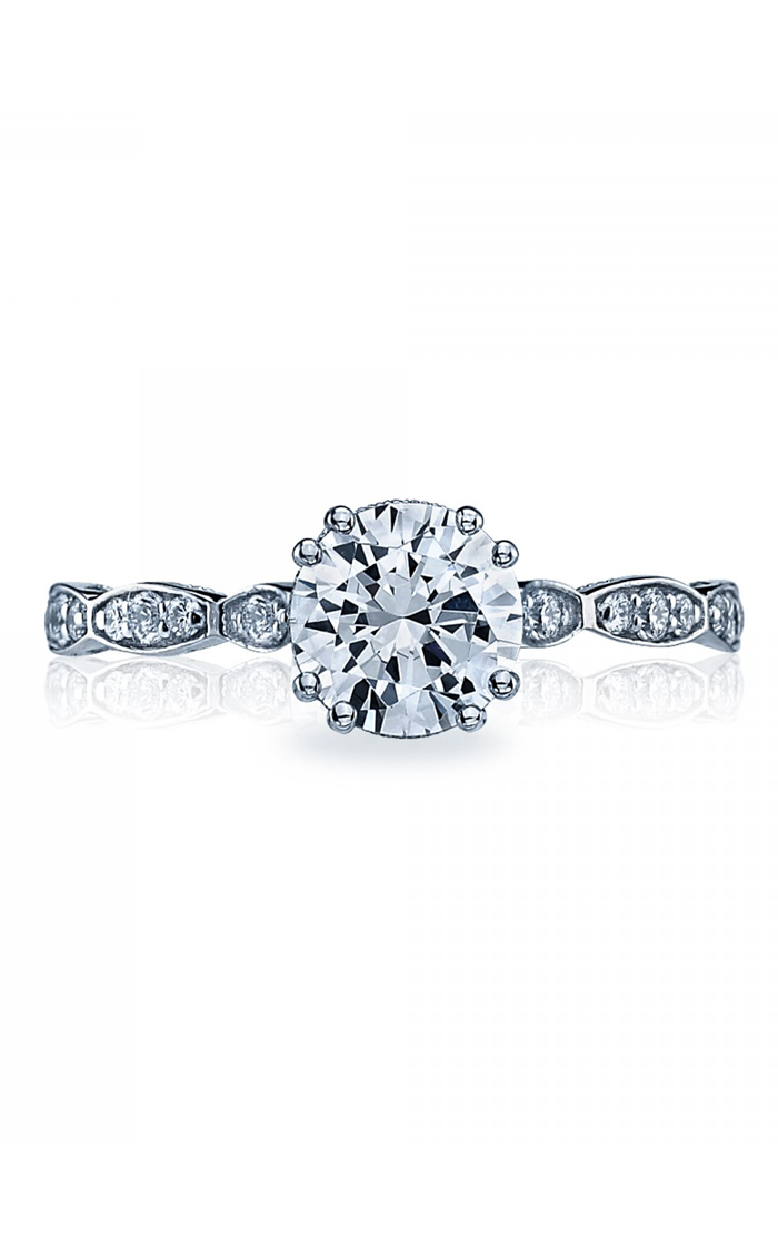 Tacori Sculpted Crescent Engagement Ring 57-2RD65