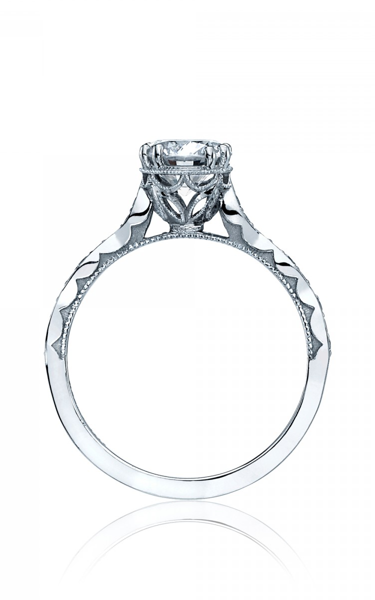 Tacori Sculpted Crescent Engagement Ring 57-2RD65