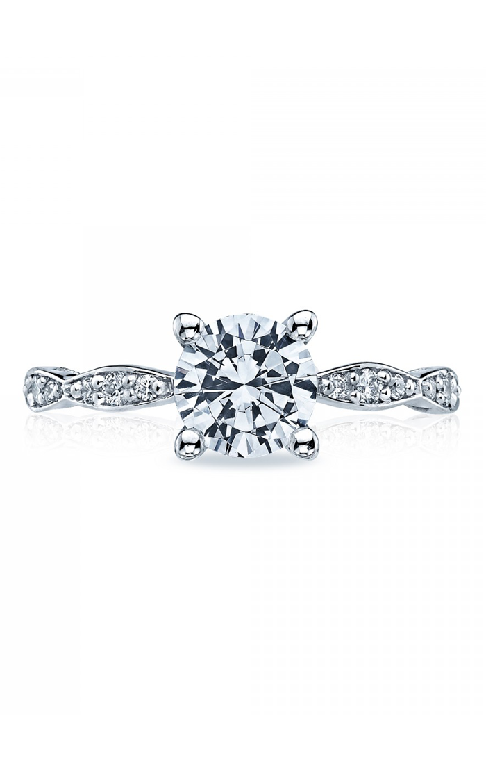 Tacori Sculpted Crescent Engagement Ring 46-2RD6