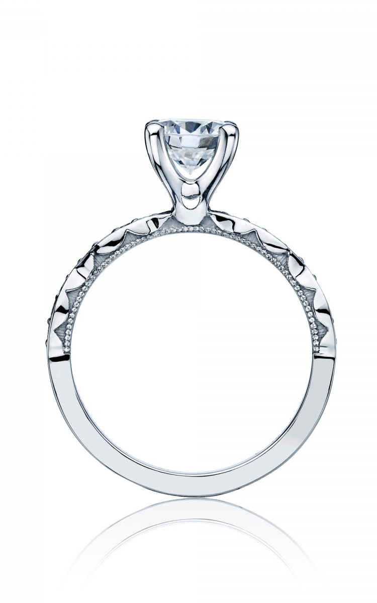 Tacori Sculpted Crescent Engagement Ring 46-2RD6
