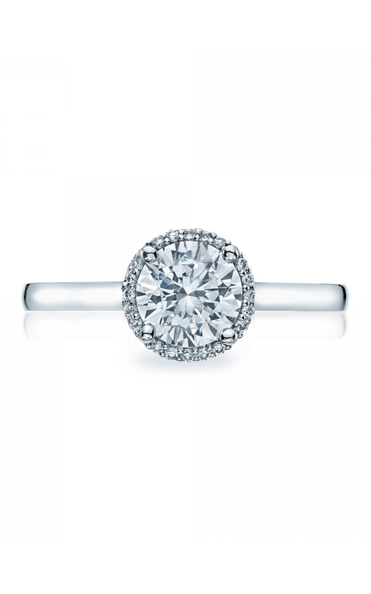 Tacori Sculpted Crescent Engagement Ring 49RD65