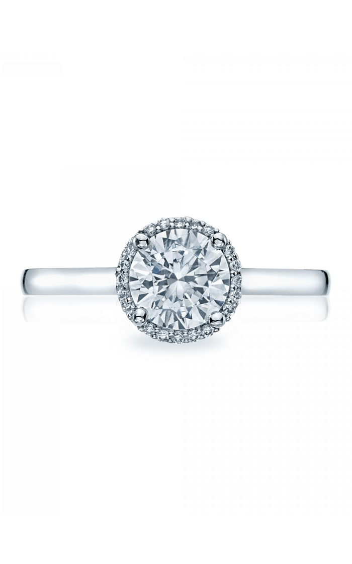 Tacori Sculpted Crescent Engagement Ring 49RD65