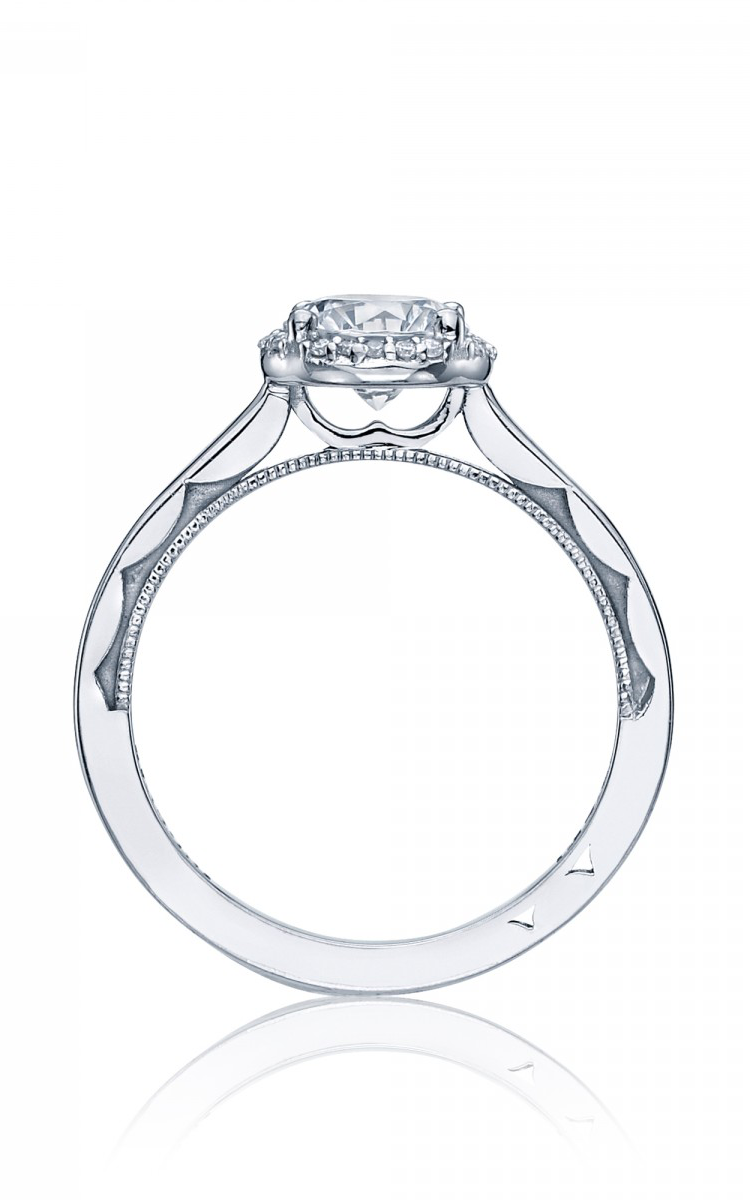 Tacori Sculpted Crescent Engagement Ring 49RD65