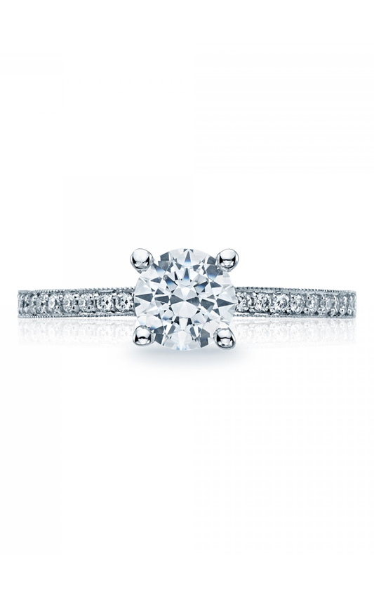 Tacori Sculpted Crescent Engagement Ring 41-15RD6