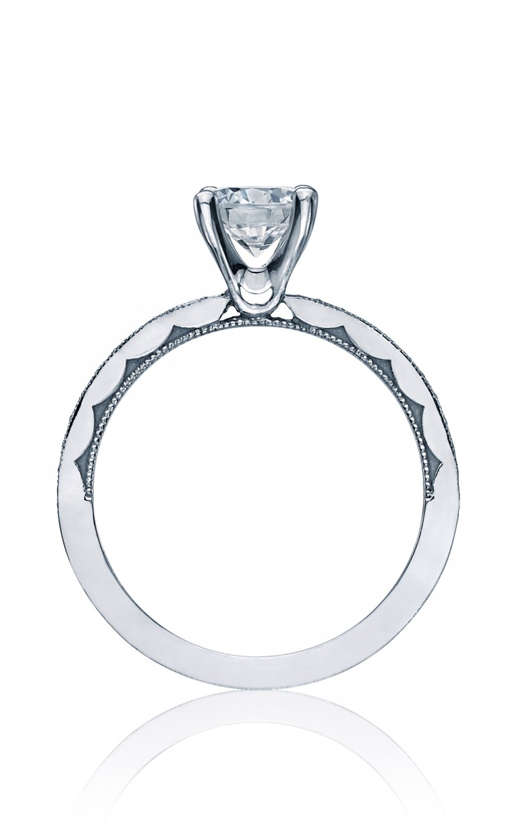 Tacori Sculpted Crescent Engagement Ring 41-15RD6