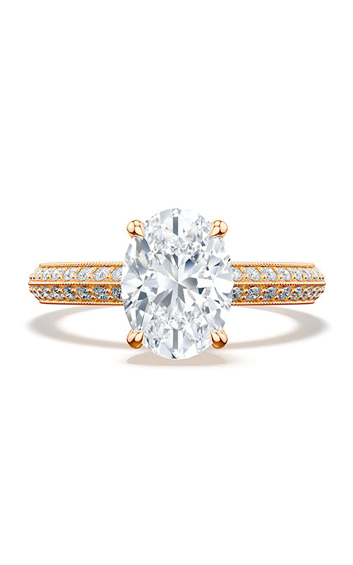 Tacori Sculpted Crescent Engagement Ring 2686ov85x65
