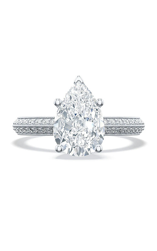 Tacori Sculpted Crescent Engagement Ring 2686ps10x7