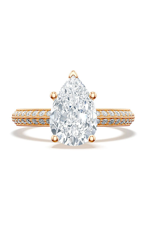 Tacori Sculpted Crescent Engagement Ring 2686ps10x7