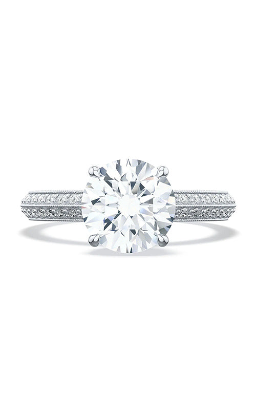 Tacori Sculpted Crescent Engagement Ring 2686rd75