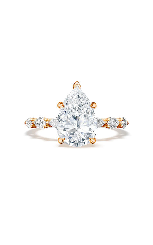 Tacori Sculpted Crescent Engagement Ring 2687ps10x7
