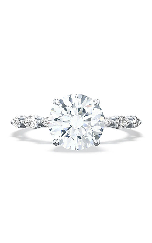 Tacori Sculpted Crescent Engagement Ring 2687rd75