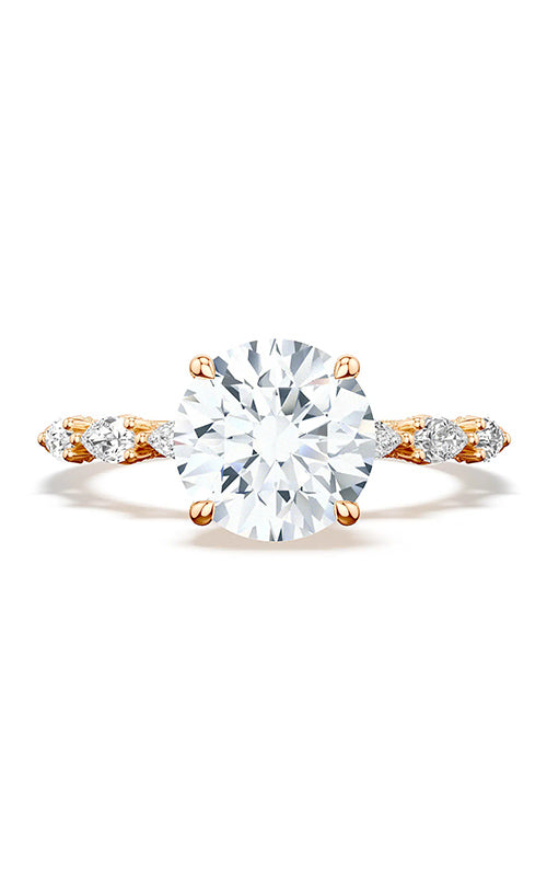 Tacori Sculpted Crescent Engagement Ring 2687rd75