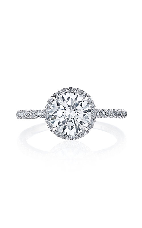 Simply Tacori Round Bloom Engagement Ring 2677RD8